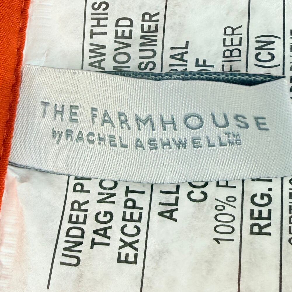Rachel Ashwell The Farmhouse Halloween Pumpkin Quilted Table Runner 47" Autumn - Picture 7 of 10